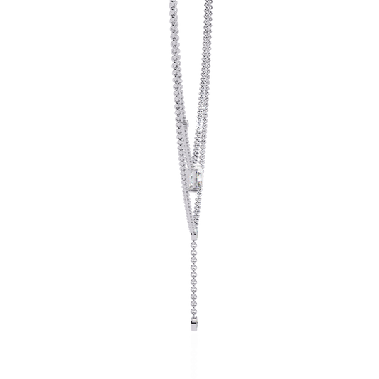 Aria Layered Diamond Necklace