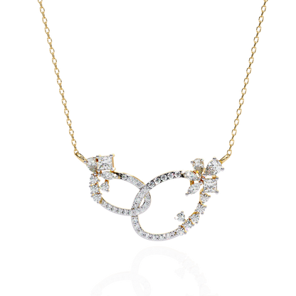 Enchanted Butterfly Diamond Necklace