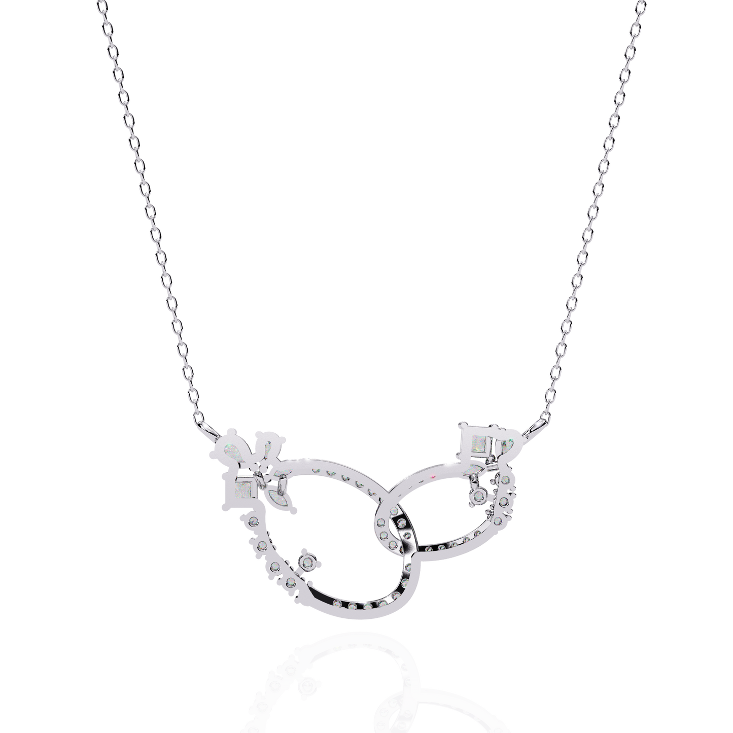 Enchanted Butterfly Diamond Necklace