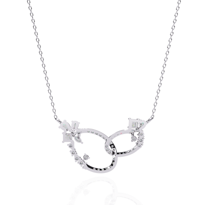 Enchanted Butterfly Diamond Necklace