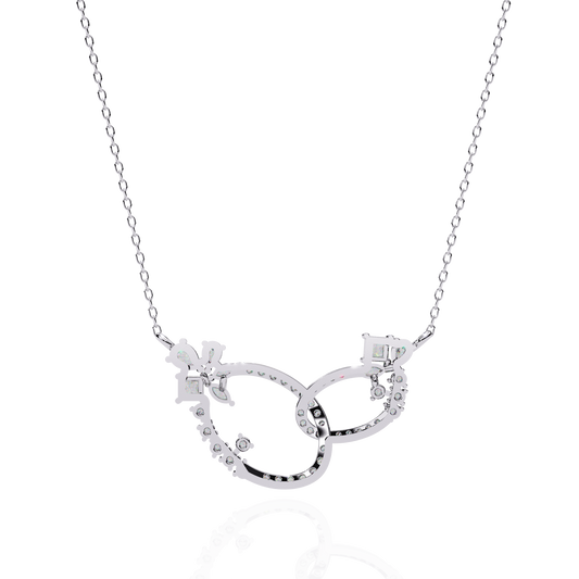 Enchanted Butterfly Diamond Necklace