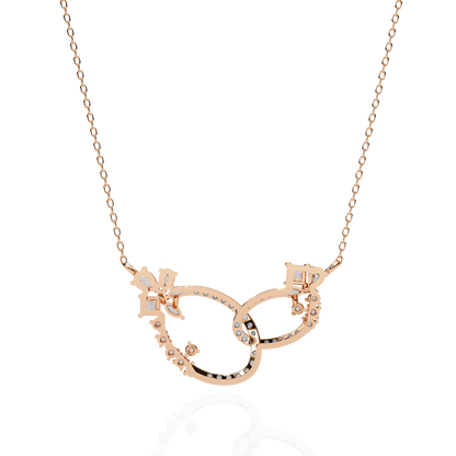 Enchanted Butterfly Diamond Necklace