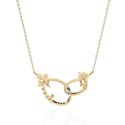 Enchanted Butterfly Diamond Necklace