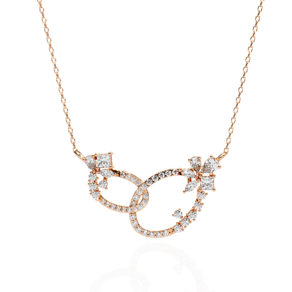 Enchanted Butterfly Diamond Necklace