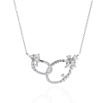 Enchanted Butterfly Diamond Necklace