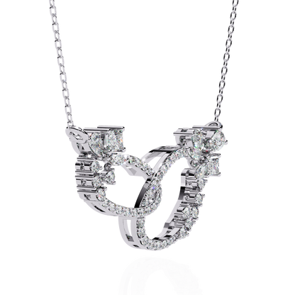Enchanted Butterfly Diamond Necklace