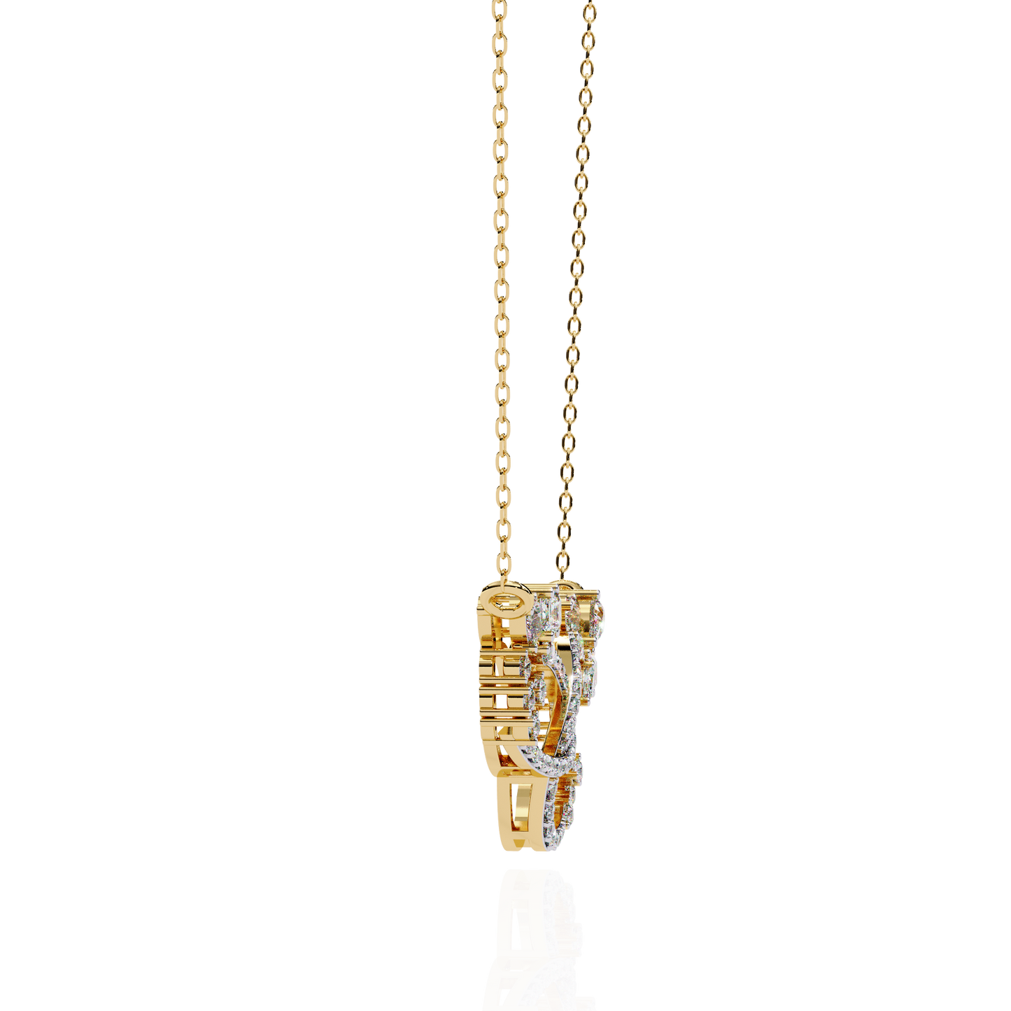 Enchanted Butterfly Diamond Necklace