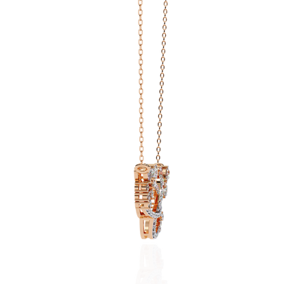 Enchanted Butterfly Diamond Necklace