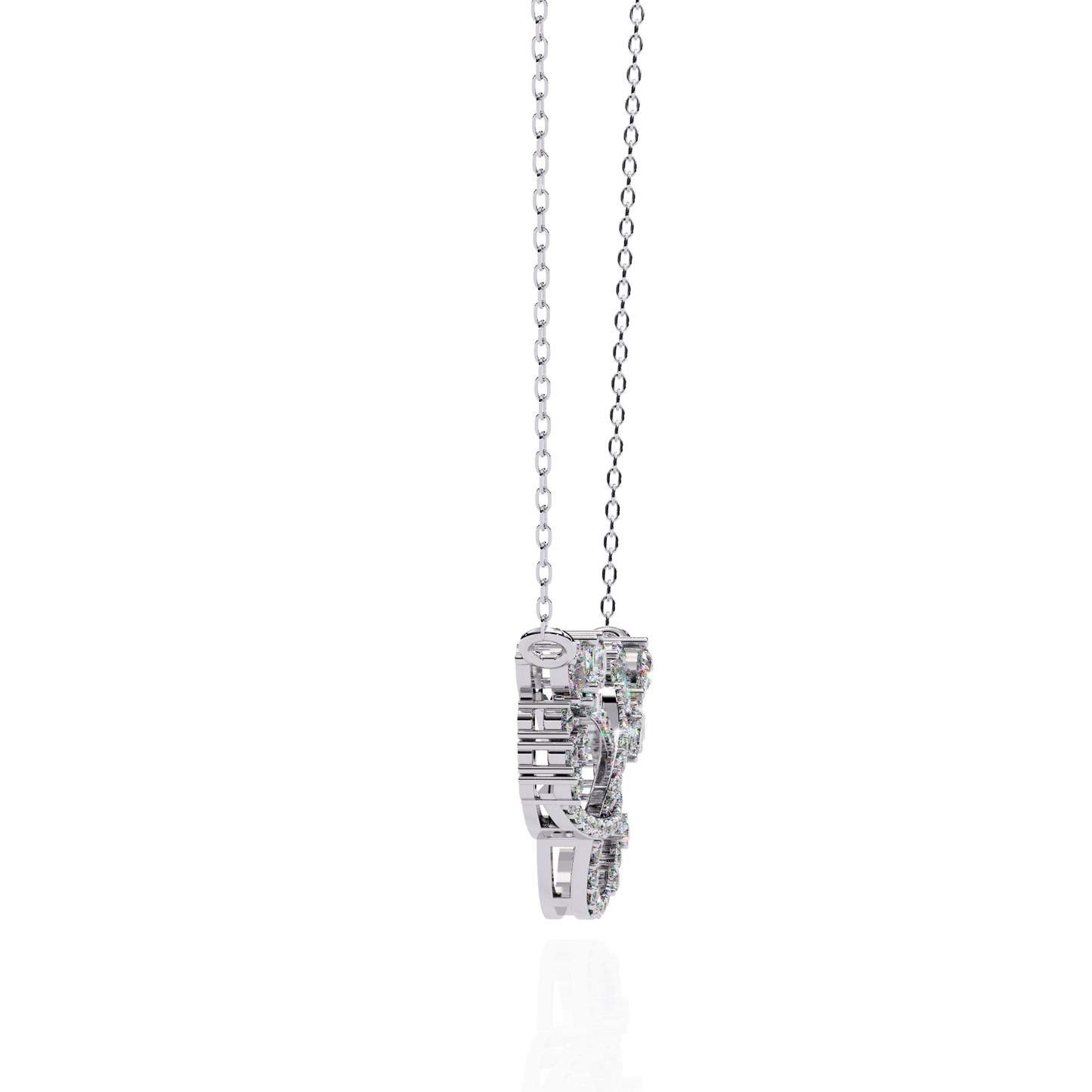 Enchanted Butterfly Diamond Necklace