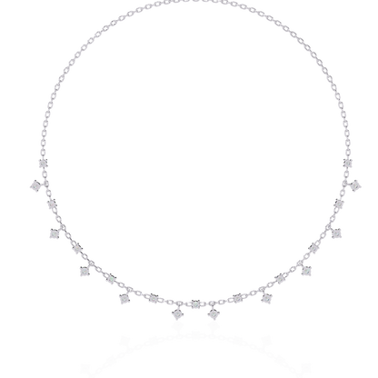 Starlight Drop Charm Necklace