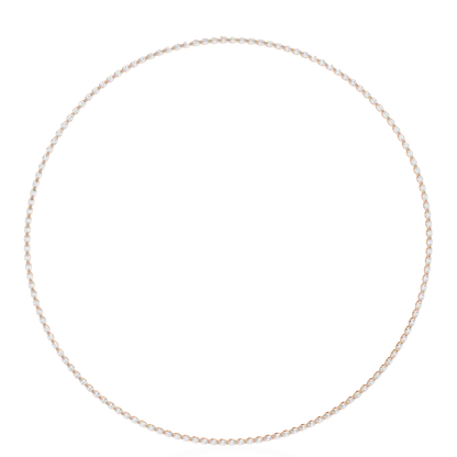 Zeromakin Ovalis Tennis Necklace