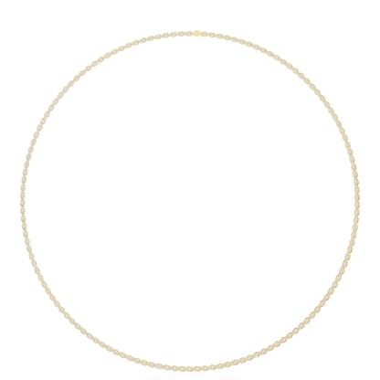 Zeromakin Ovalis Tennis Necklace