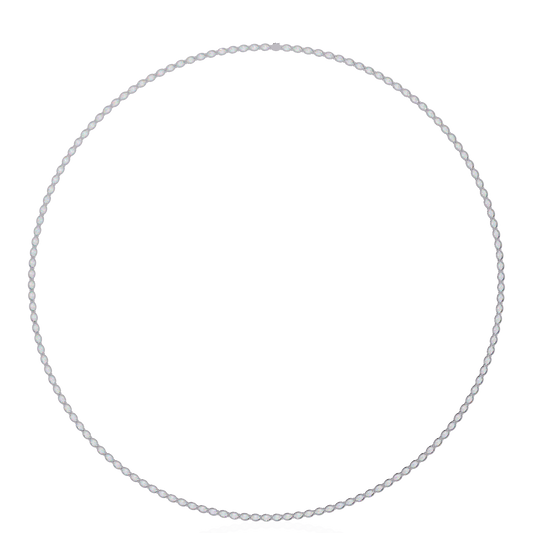 Zeromakin Ovalis Tennis Necklace
