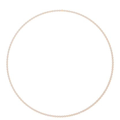 Zeromakin Ovalis Tennis Necklace