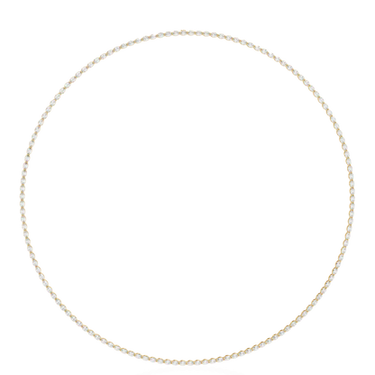 Zeromakin Ovalis Tennis Necklace