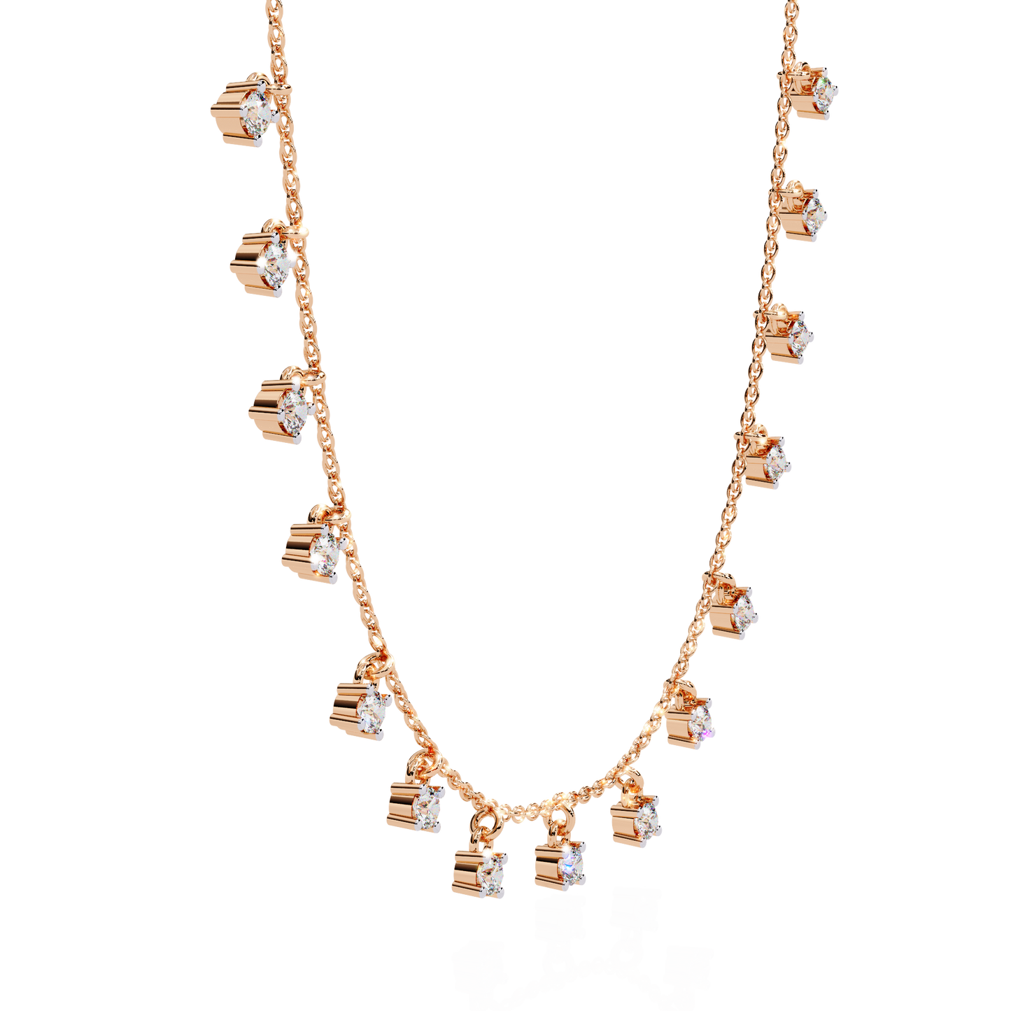 Starlume Drop Charm Necklace
