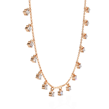 Starlume Drop Charm Necklace