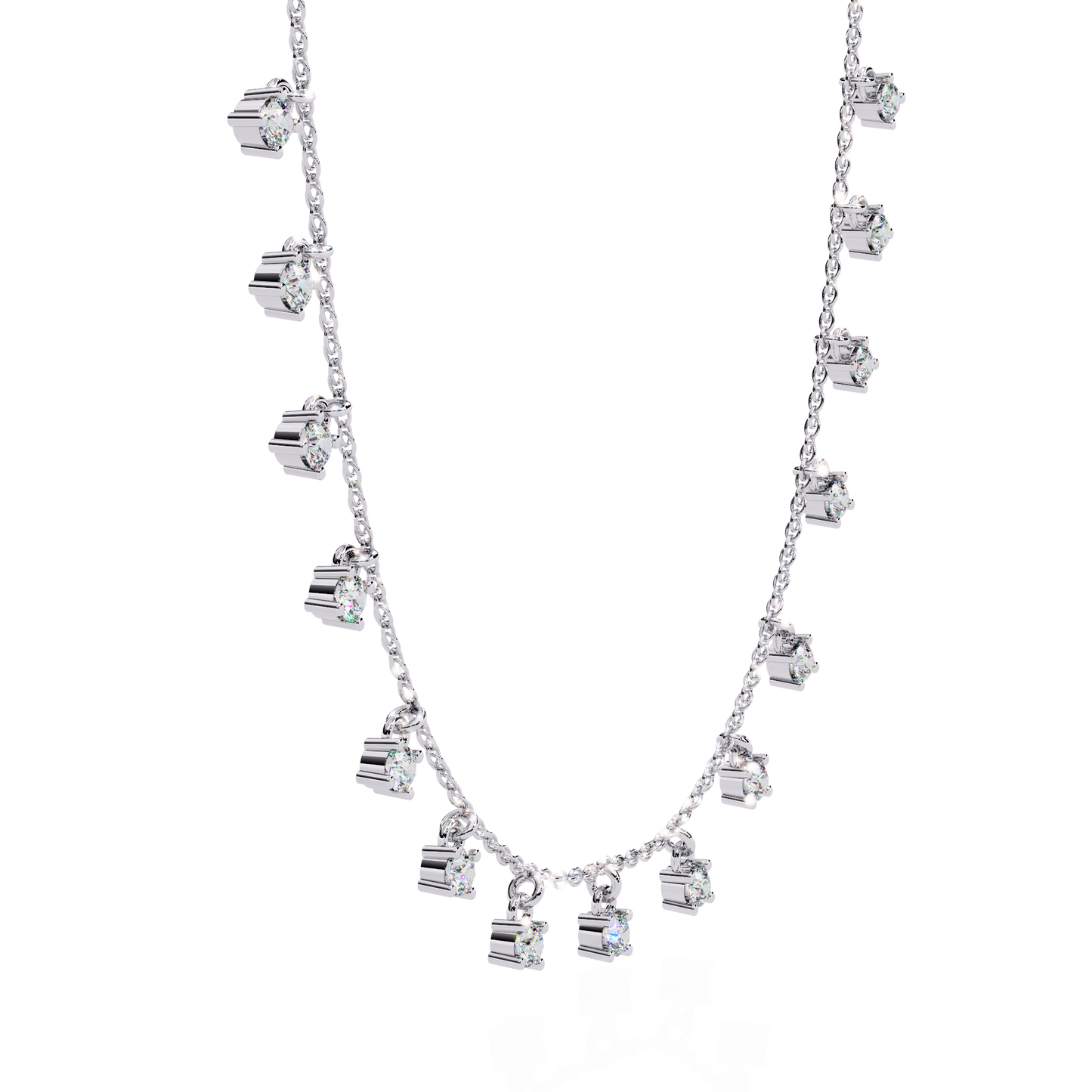 Starlume Drop Charm Necklace