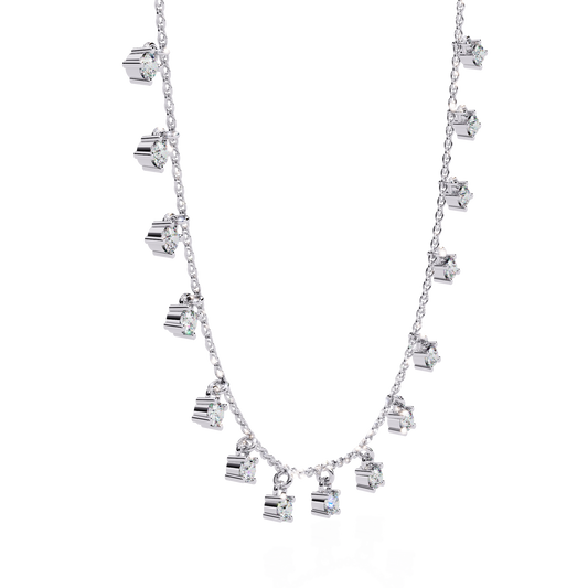Starlume Drop Charm Necklace