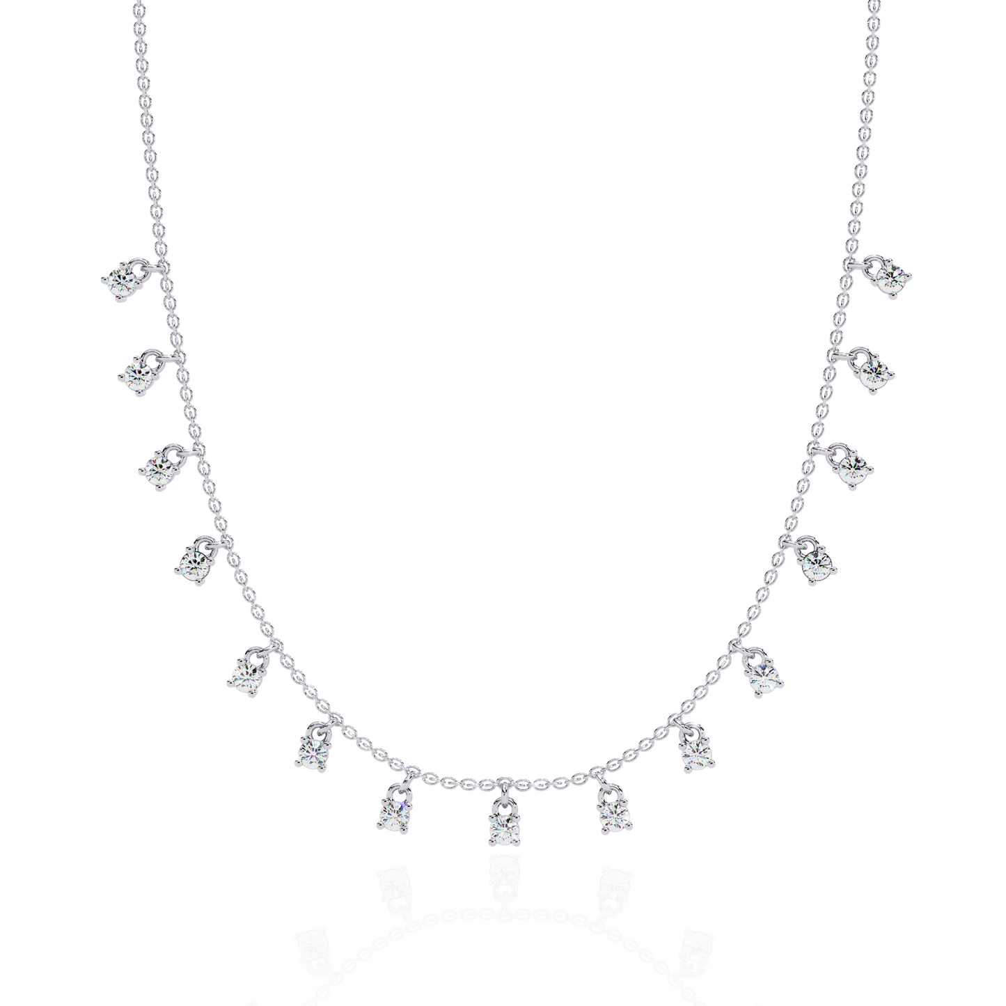 Starlume Drop Charm Necklace