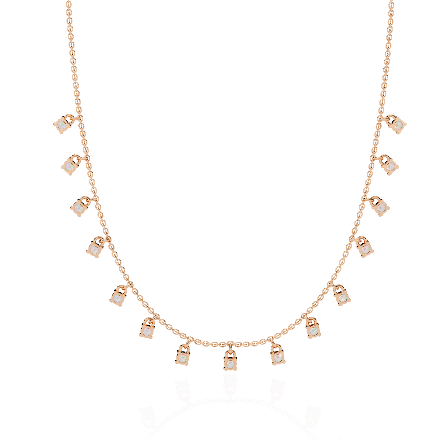 Starlume Drop Charm Necklace