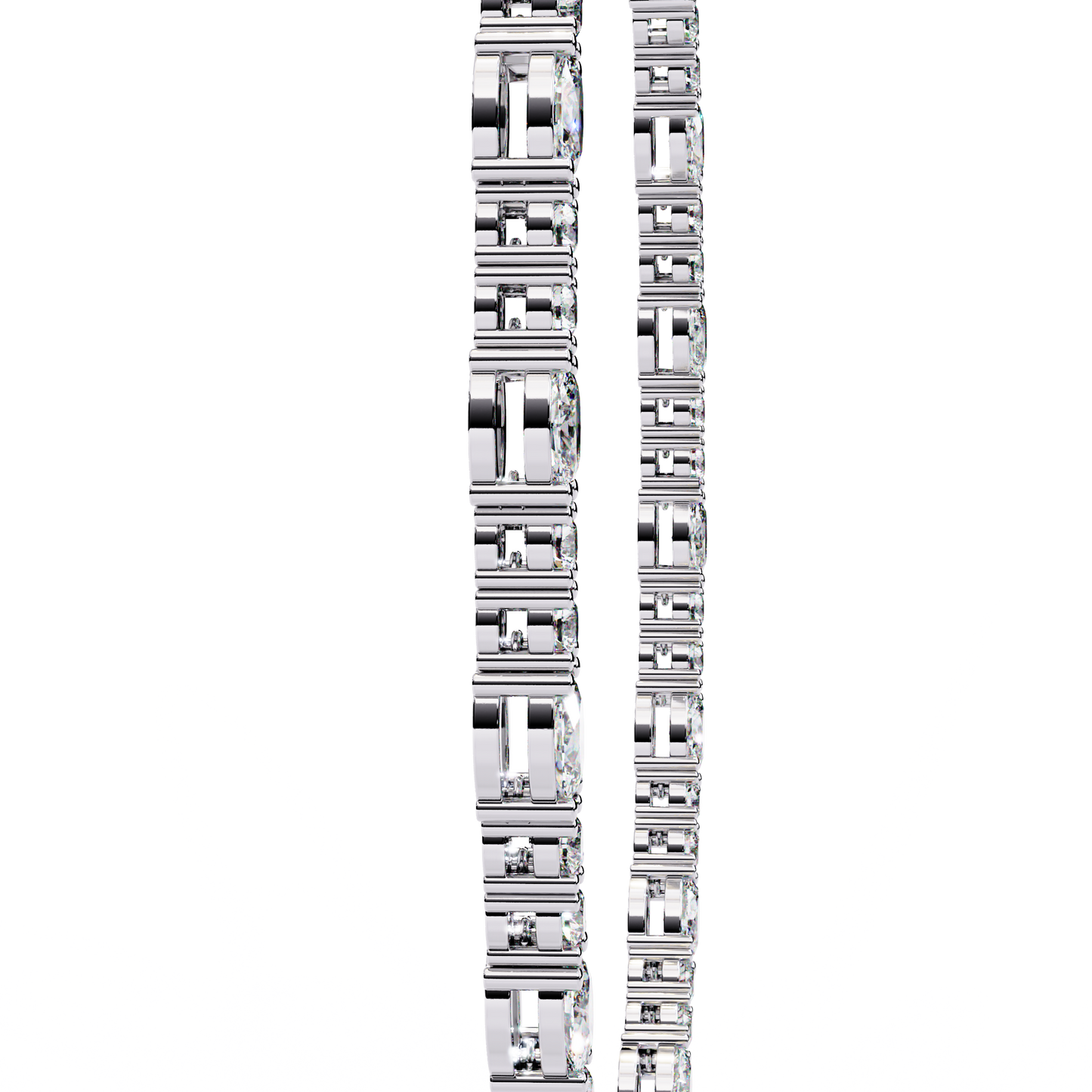 Regal Prism Link Necklace