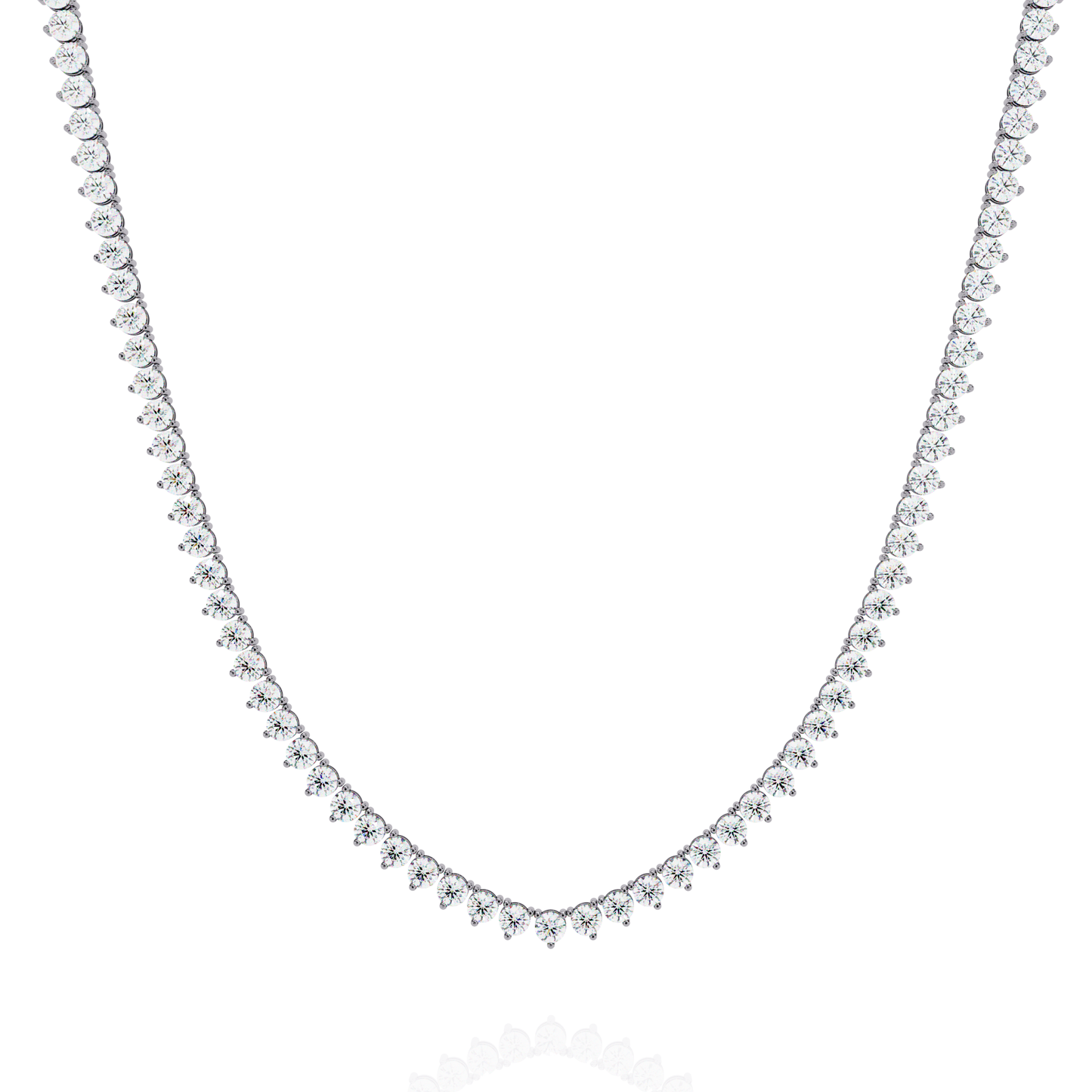 Eterna Classic Diamond Tennis Necklace