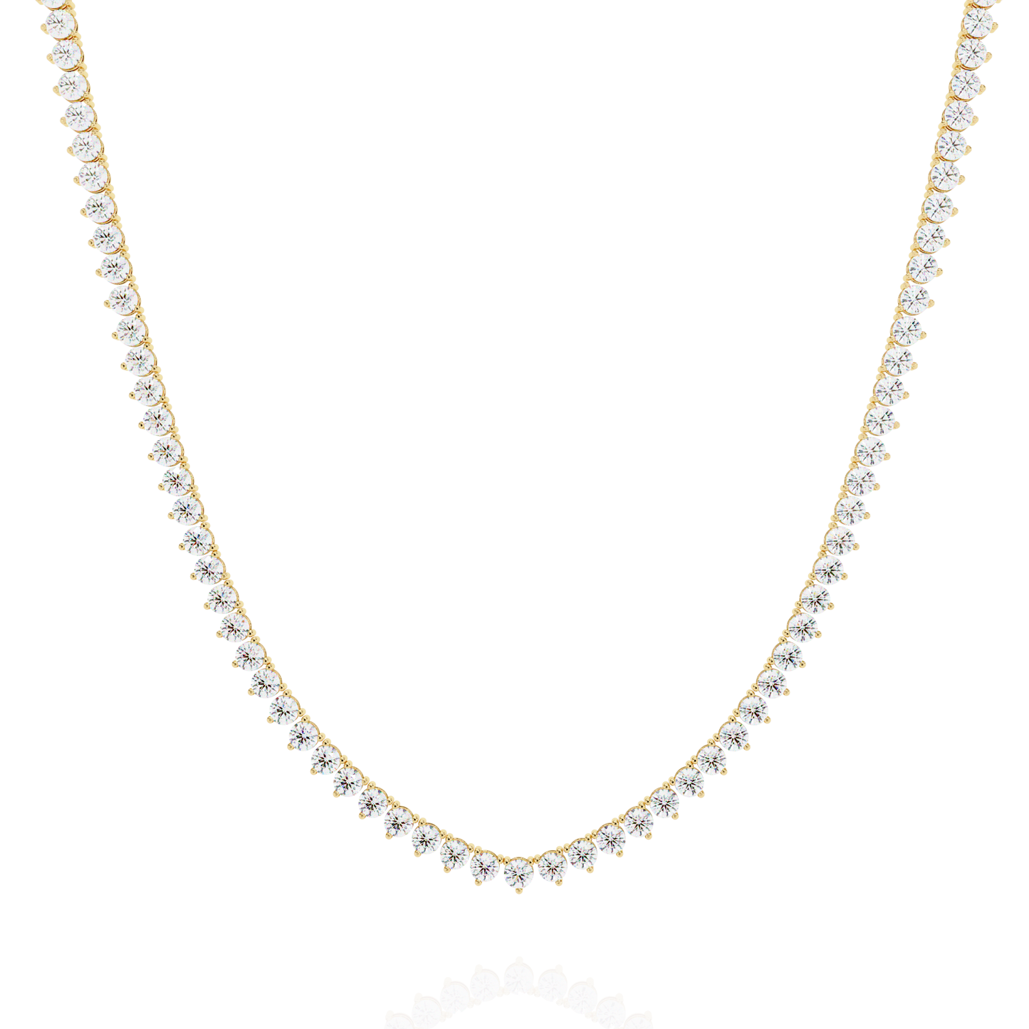 Eterna Classic Diamond Tennis Necklace