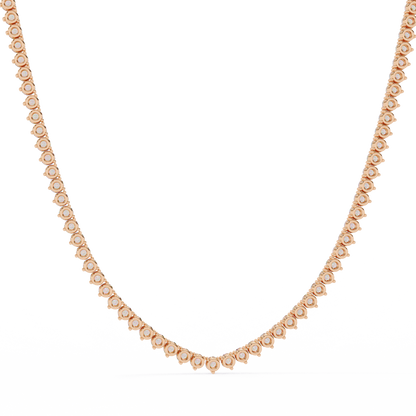 Eterna Classic Diamond Tennis Necklace