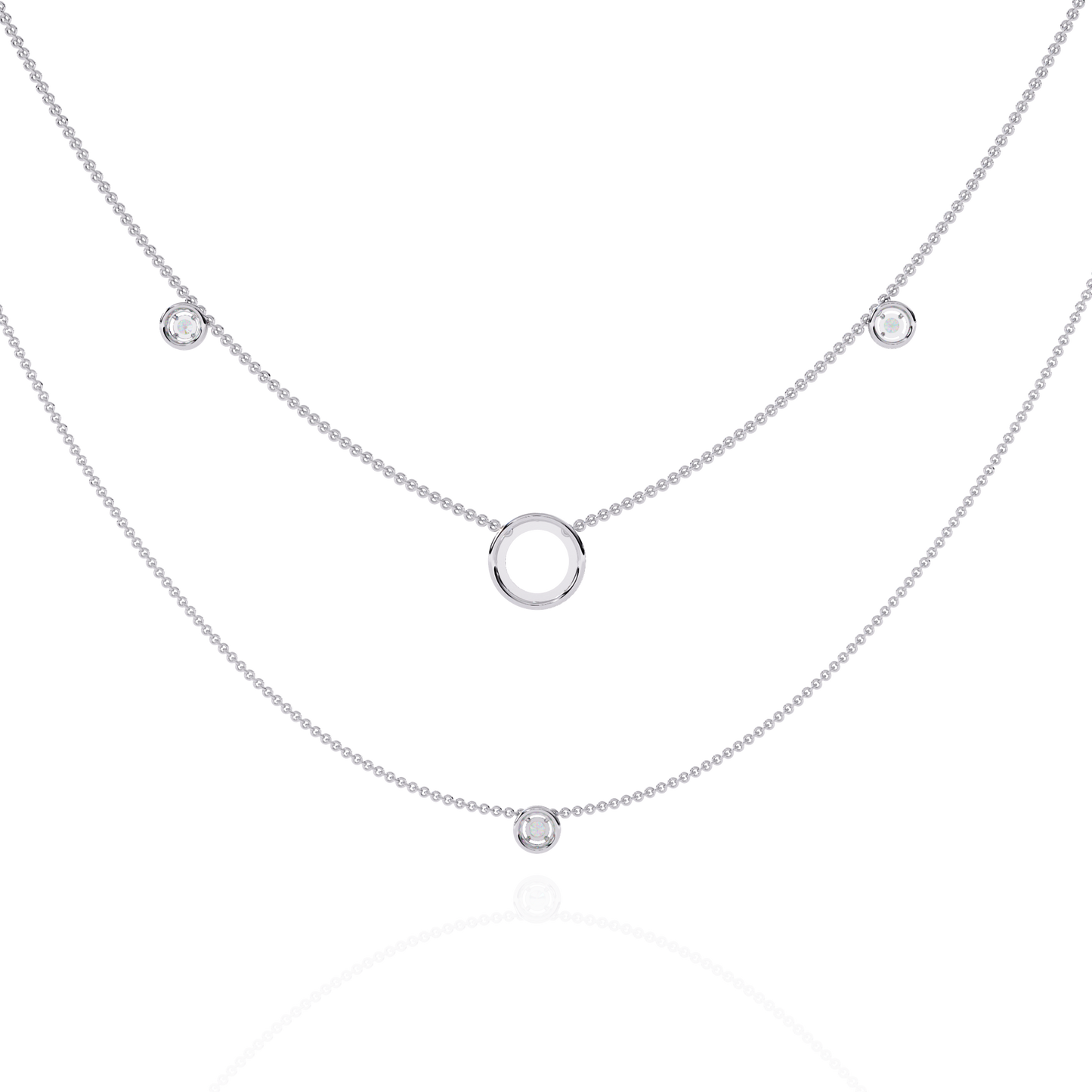 Eterna Orbit Layered Necklace
