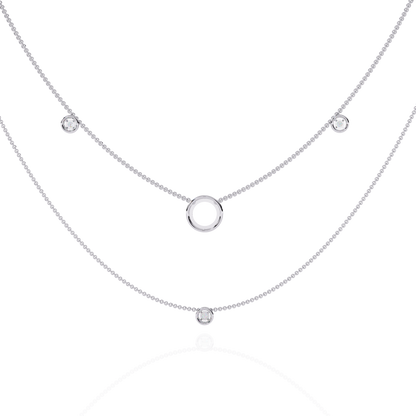 Eterna Orbit Layered Necklace