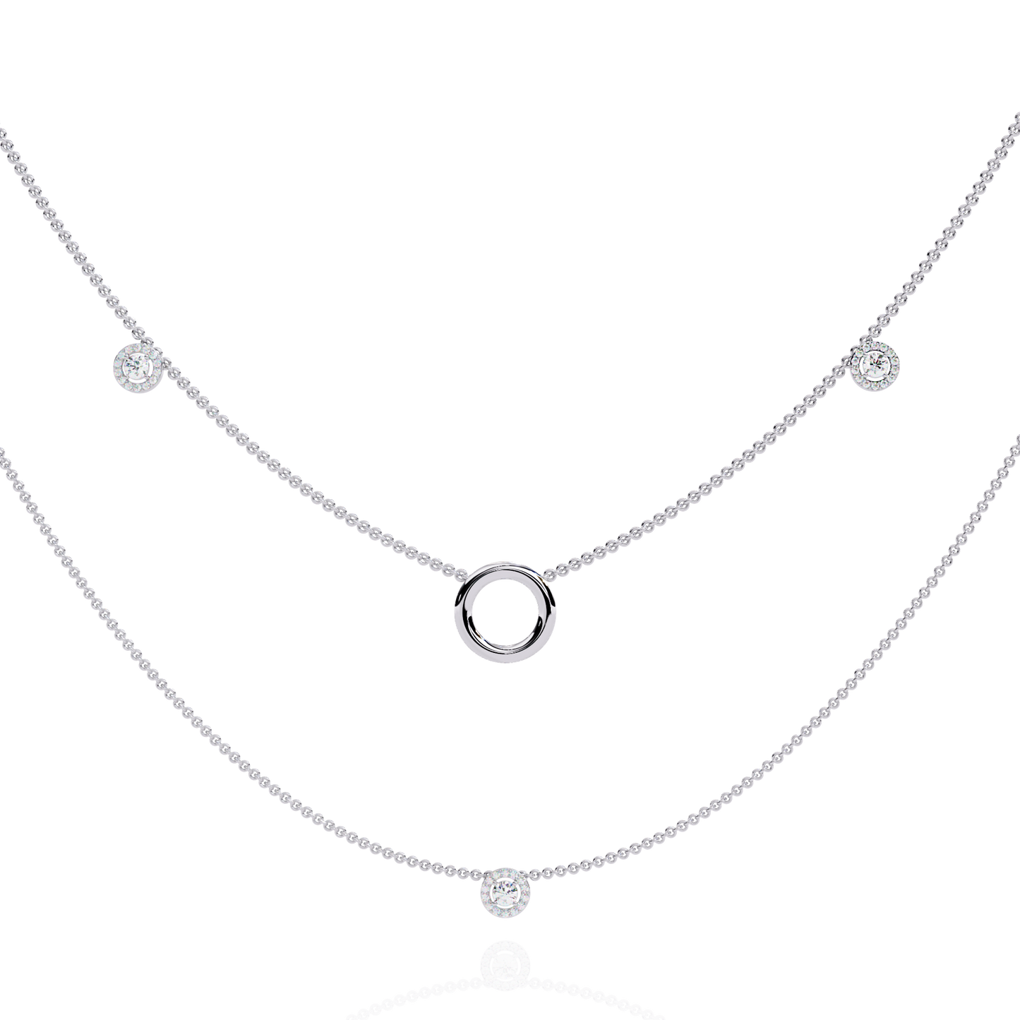 Eterna Orbit Layered Necklace