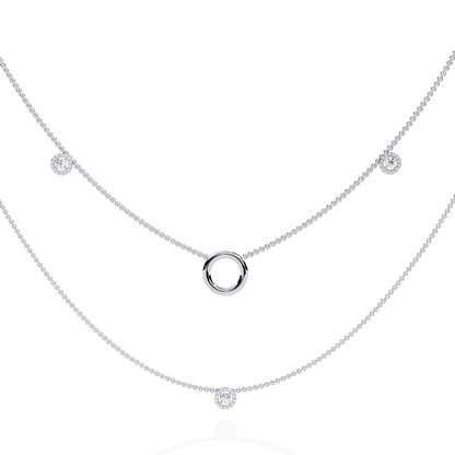 Eterna Orbit Layered Necklace