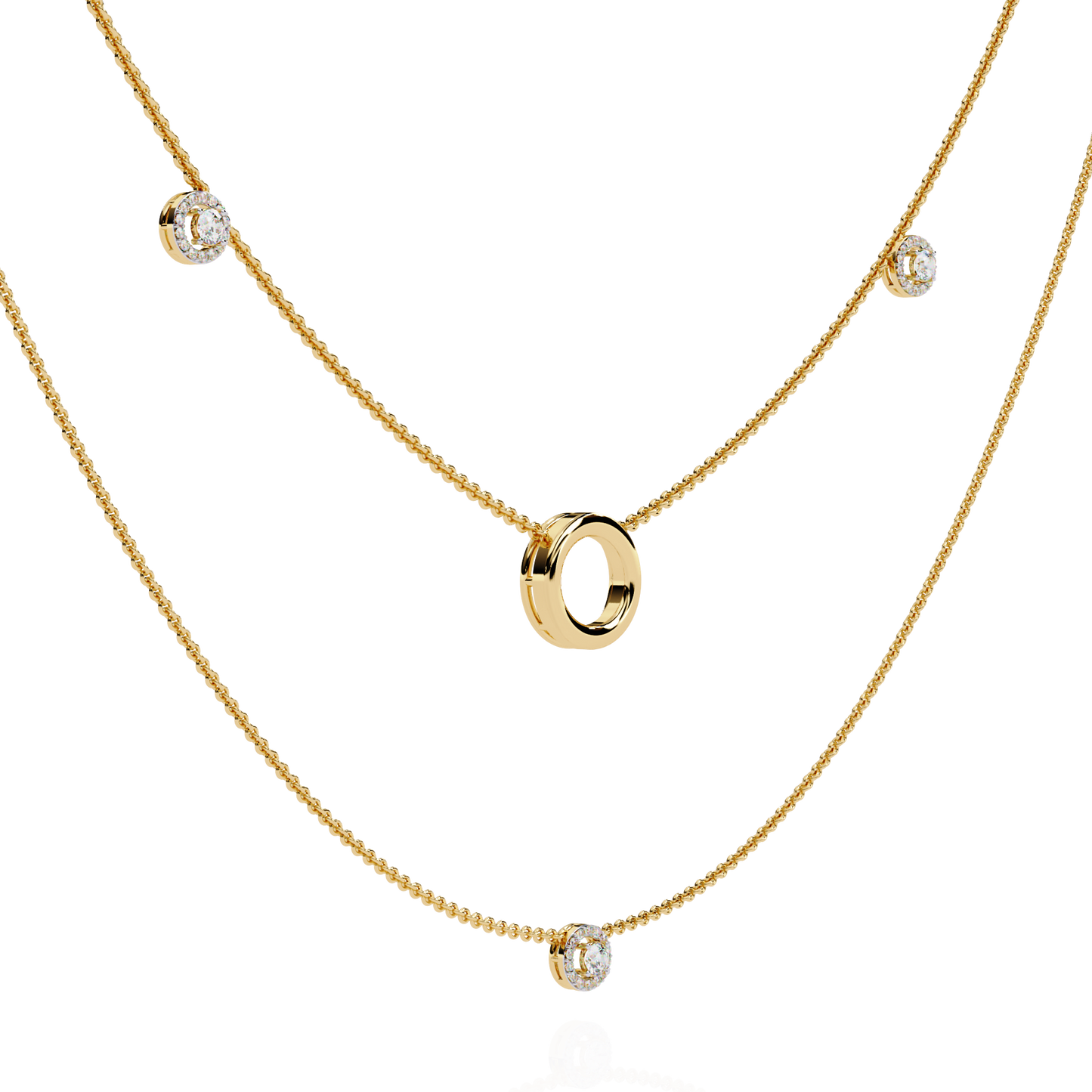 Eterna Orbit Layered Necklace