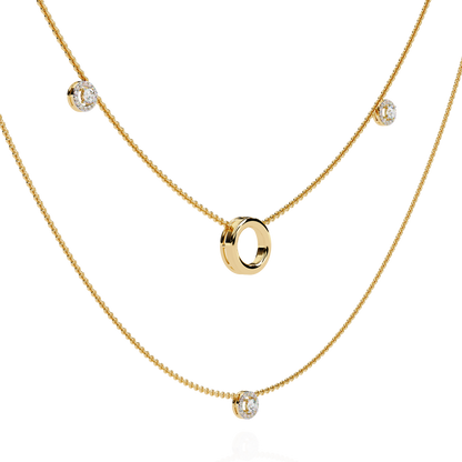 Eterna Orbit Layered Necklace