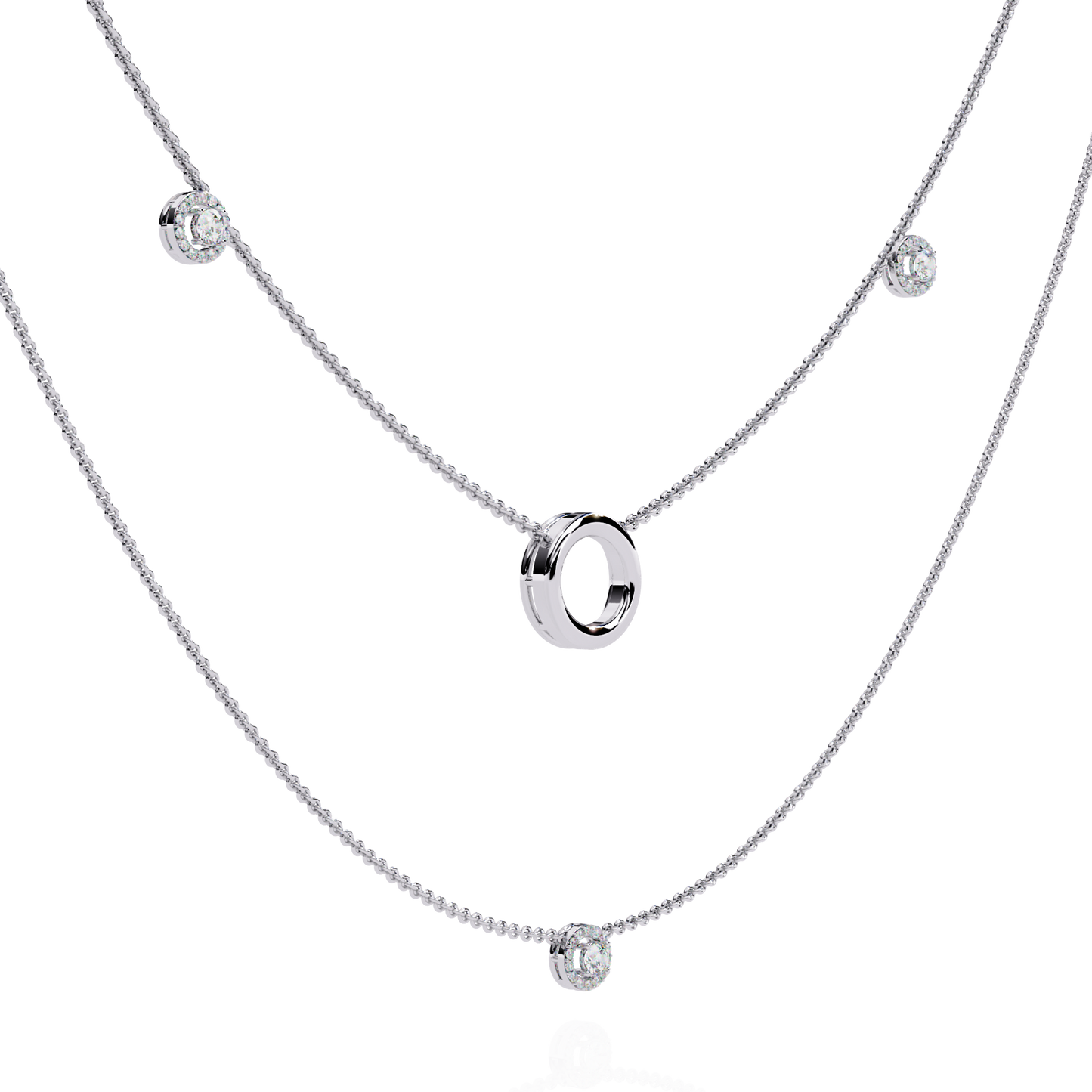 Eterna Orbit Layered Necklace