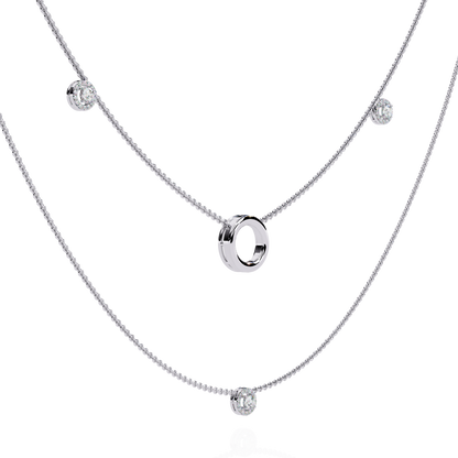 Eterna Orbit Layered Necklace
