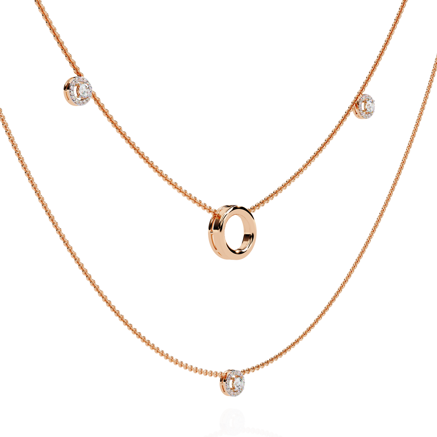 Eterna Orbit Layered Necklace