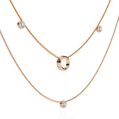 Eterna Orbit Layered Necklace