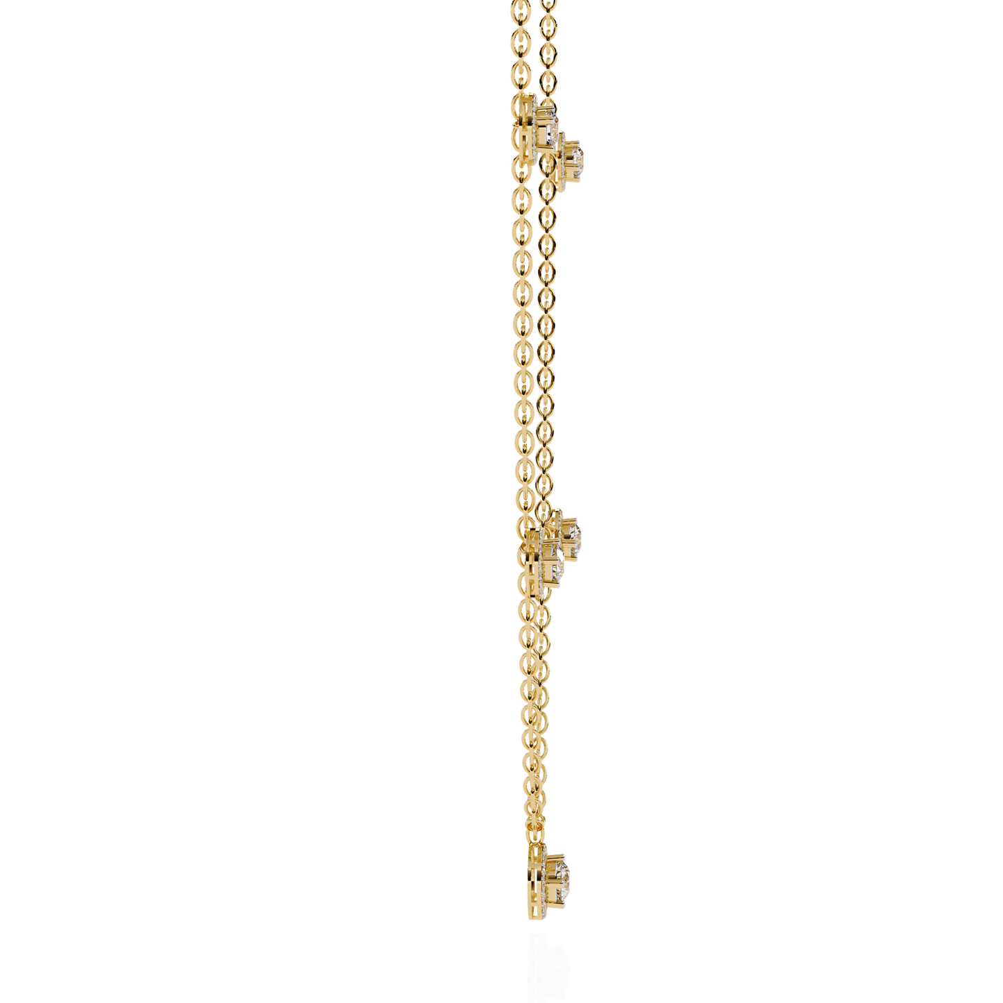 Celeste Halo Charm Necklace
