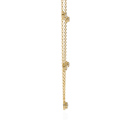 Celeste Halo Charm Necklace