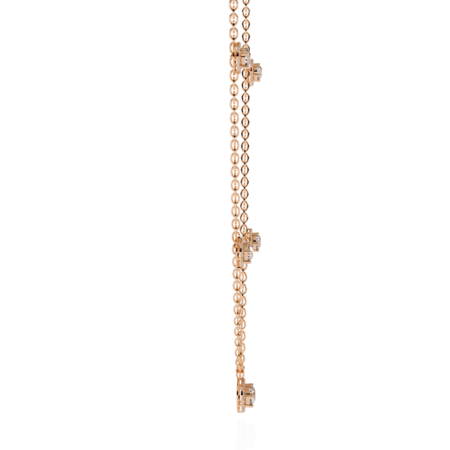 Celeste Halo Charm Necklace