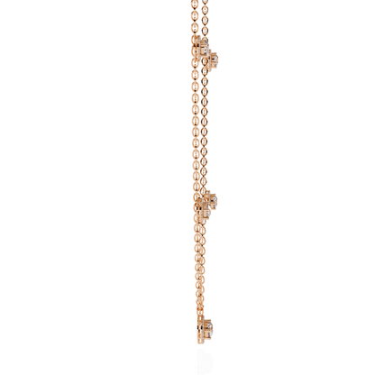 Celeste Halo Charm Necklace