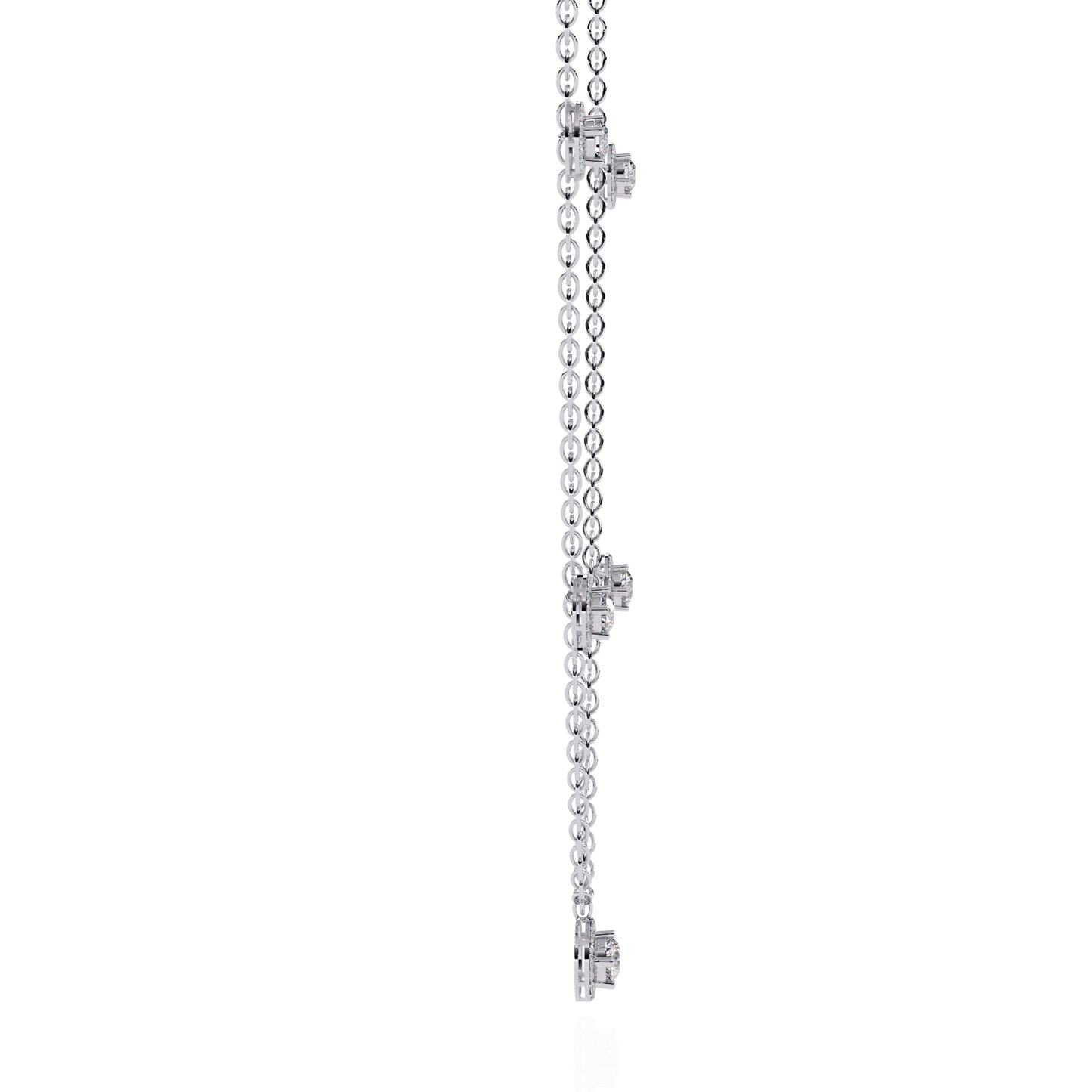 Celeste Halo Charm Necklace