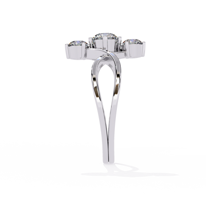 Celeste Trinity Diamond Ring