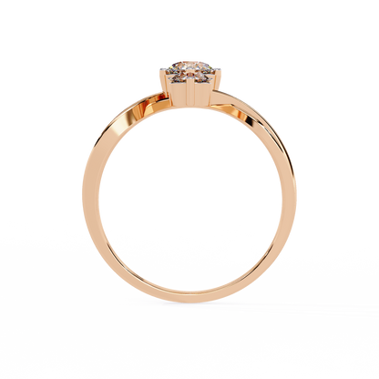 Celeste Trinity Diamond Ring