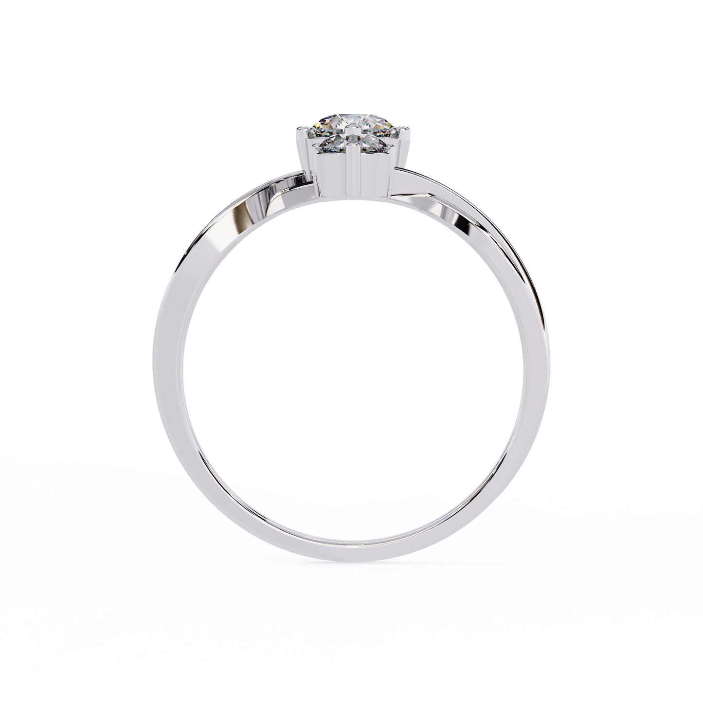 Celeste Trinity Diamond Ring