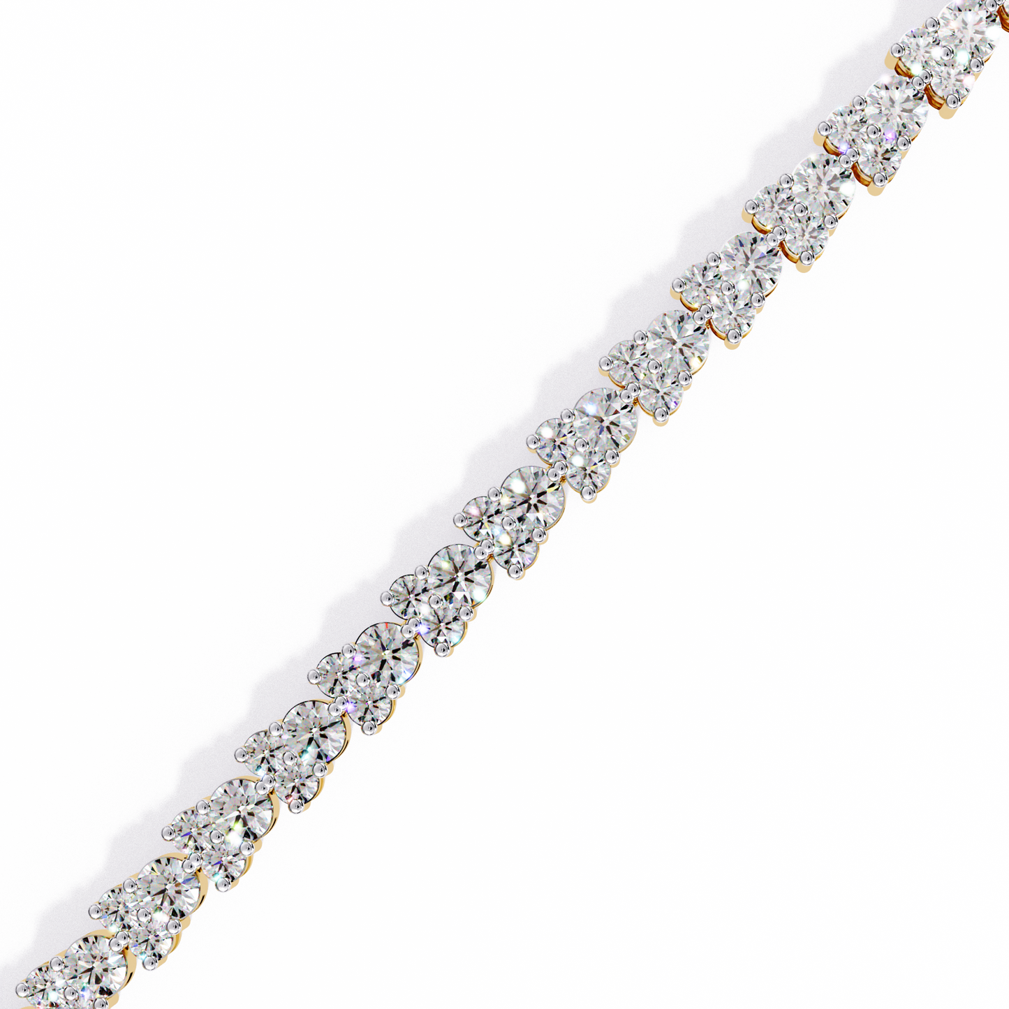 Classic Round Diamond Tennis Bracelet