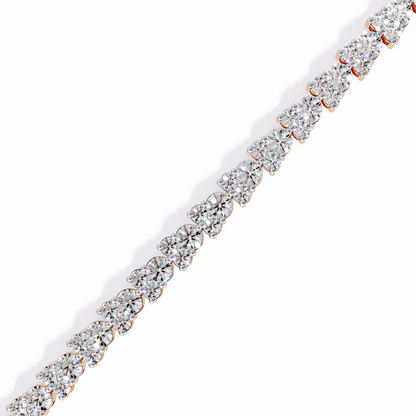 Classic Round Diamond Tennis Bracelet