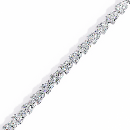 Classic Round Diamond Tennis Bracelet